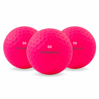 Masters Prisma Fluoro Matte Golfballen 12 stuks  - Pink