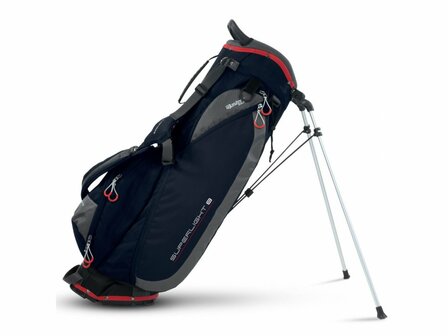 MASTERS 8&#039;&#039; SUPERLIGHT STAND BAG NAVY/RED