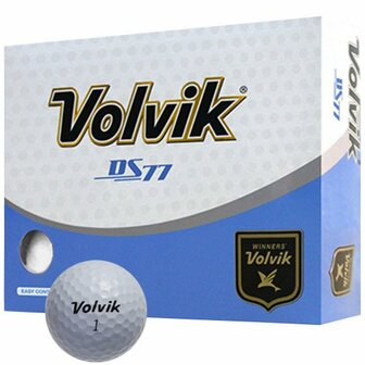Volvik DS77 Long Long Golf Balls White