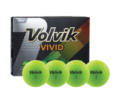 Volvik VIVID Golf Balls Green