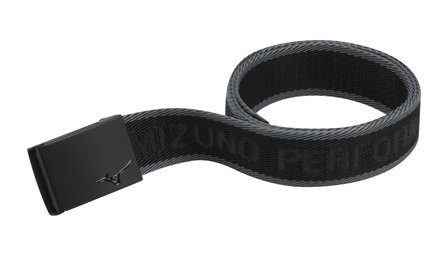 Webbed Belt Mizuno Black/Charcoal