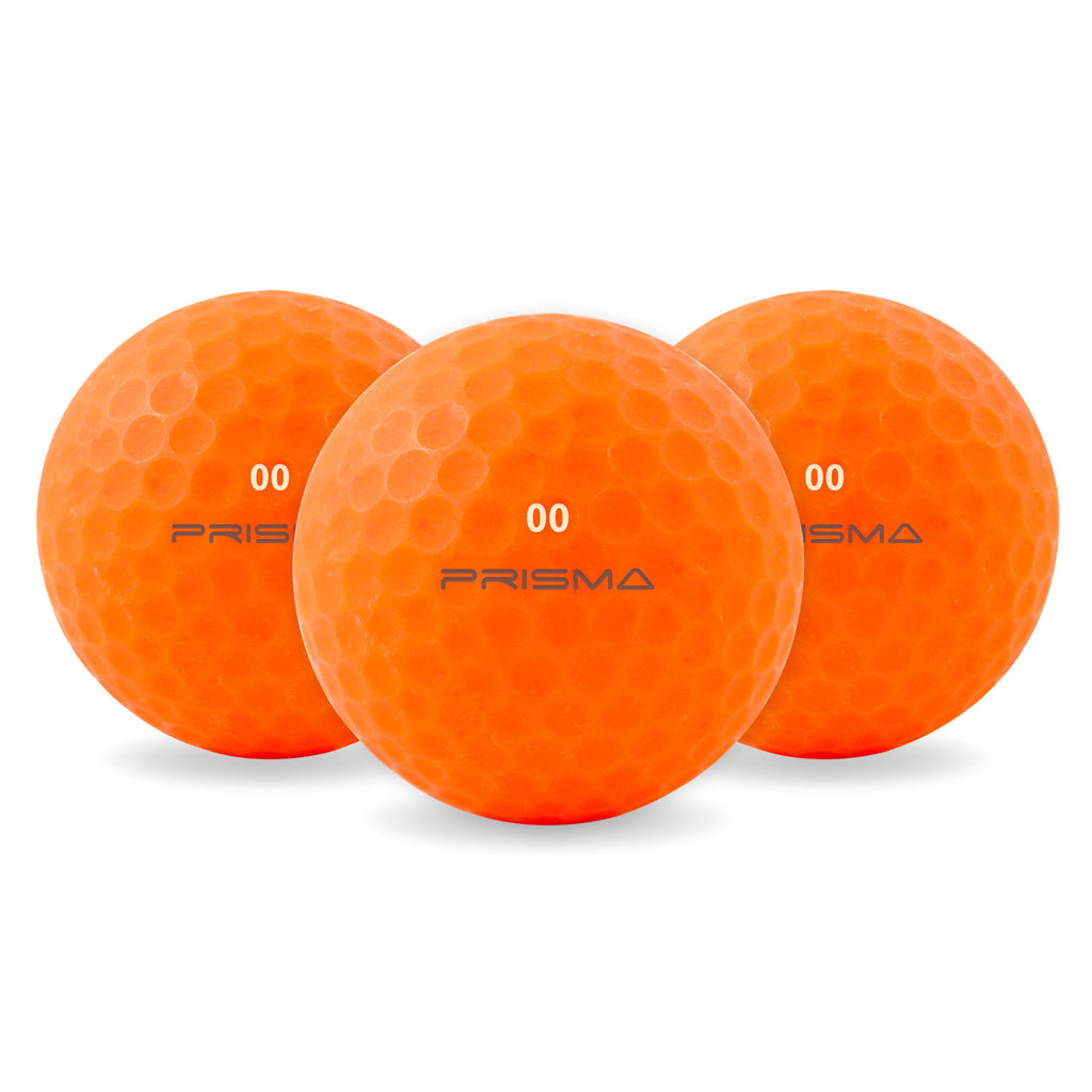 Grondig mug expositie Masters Prisma Fluoro Matte Golfballen 12 stuks - Oranje - jumagolfshop