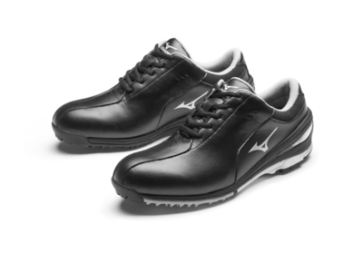 Mizuno Nexlite SL Black/Silver Golfschoenen Heren