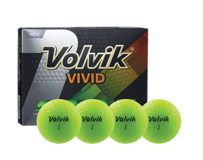 Volvik VIVID golfballen - Groen